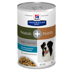 Hill's Prescription Diet Metabolic + Mobility Stew hundfoder grönsaker & tonfisk 12p