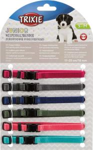 Valphalsband i olika färger till valpkull