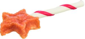 Juligt hundtugg i form av en klubba med kycklingsmak