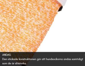 Slitstarka tasskydd av anti-cut material som även skyddar din hunds ben. Ett idealiskt val för vandring och träning på tuffa underlag.