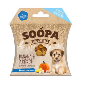 Soopa puppy bites är ett populärt belöningsgodis till valpar