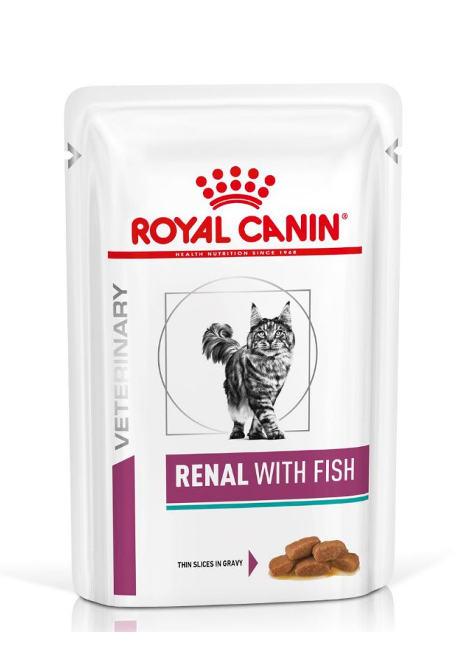 Royal Canin Veterinary Diet Cat Renal Fish 12x85g