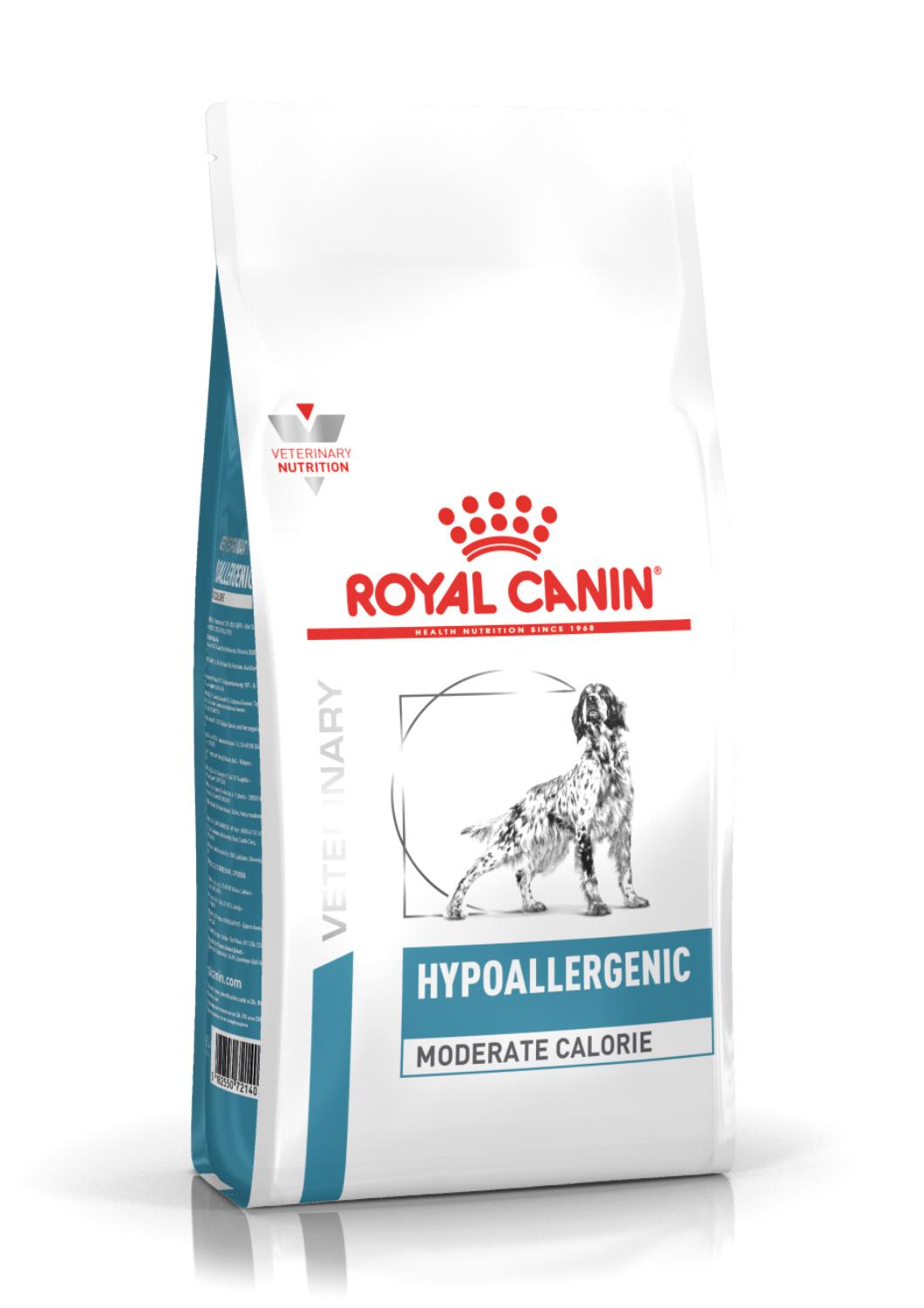 Royal Canin Veterinary Diet Dog Derma Hypoallergenic Moderate Calorie