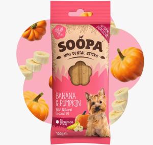 Soopa Mini Sticks Banana & Pumpkin