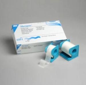 Micropore Tejp med hållare 2,5c,x9,1m