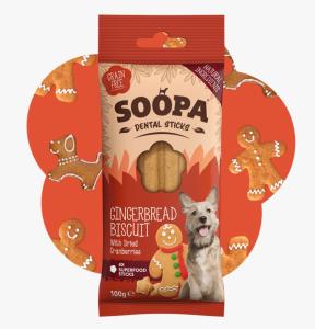 Soopa Sticks Gingerbread Biscuit Dental