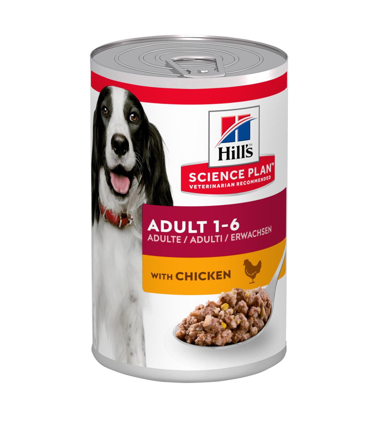 Hill’s Science Plan Adult Hundfoder med Kyckling 12x370g