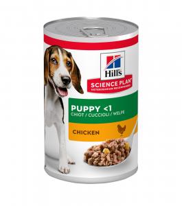 Hill’s Science Plan Valpfoder med Kyckling 12x370g