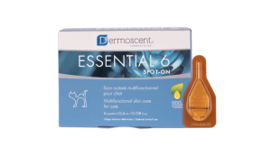 Enkel och effektiv lindring vid obalans i huden hos katt