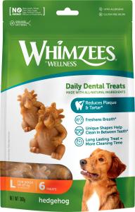 Nu kommer din hund alltid att vilja borsta tänderna. Gjord av helt naturliga ingredienser, den vegetabiliskt baserade texturen hjälper till att avlägsna plack och tandsten medan de tuggar.