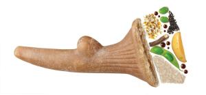 Occupay Antler är speciellt designad för att hålla hunden sysselsatt en lite längre tid. Gjord av helt naturliga ingredienser, den vegetabiliskt baserade texturen hjälper till att avlägsna plack och tandsten medan de tuggar.