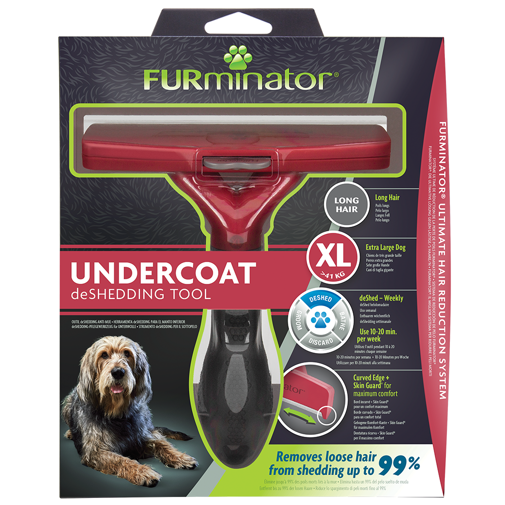 FURminator Undercoat deShedding Tool Giant Dog Long Hair