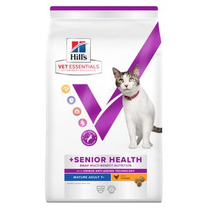 Hill's Vet Essentials Mature Adult + Senior Health Kattfoder Kyckling