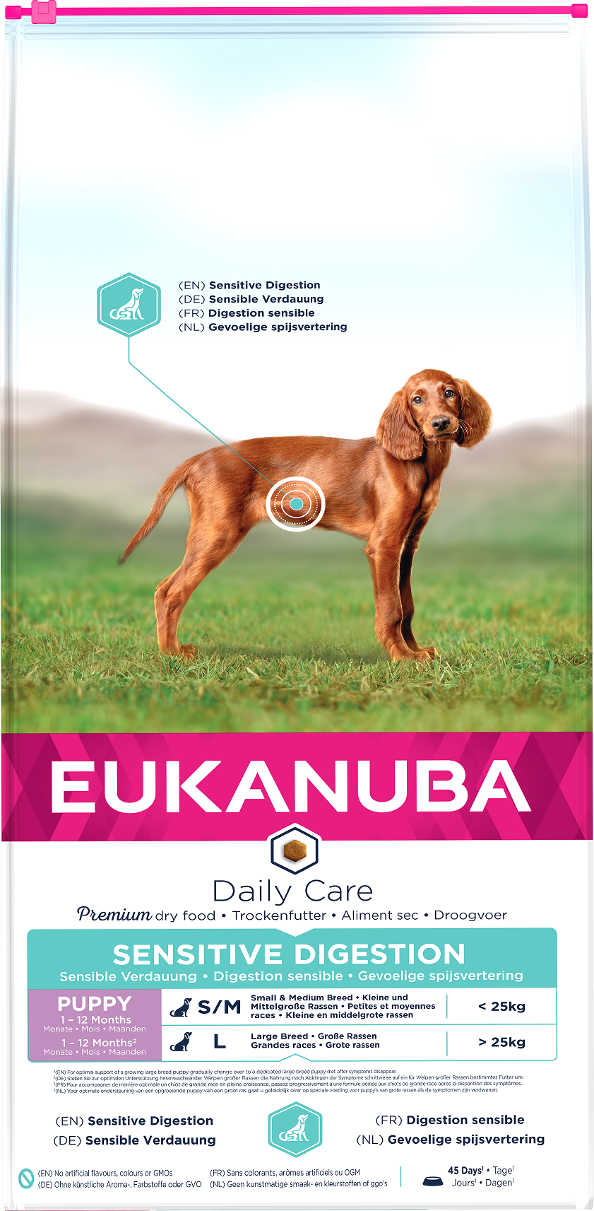 Eukanuba adult daily care sensitive clearance digestion