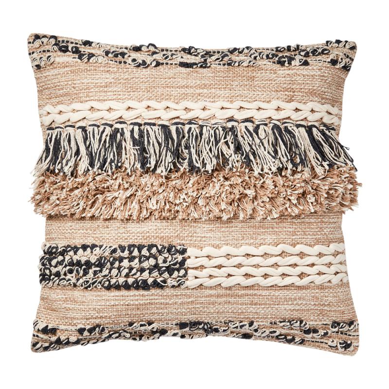 Affari Of Sweden Affari Minna Kuddfodral Bomull 50x50cm Beige/Grå/Elfenben