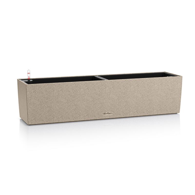 Lechuza Balconera Stone 80 Balkonglåda Sand Beige