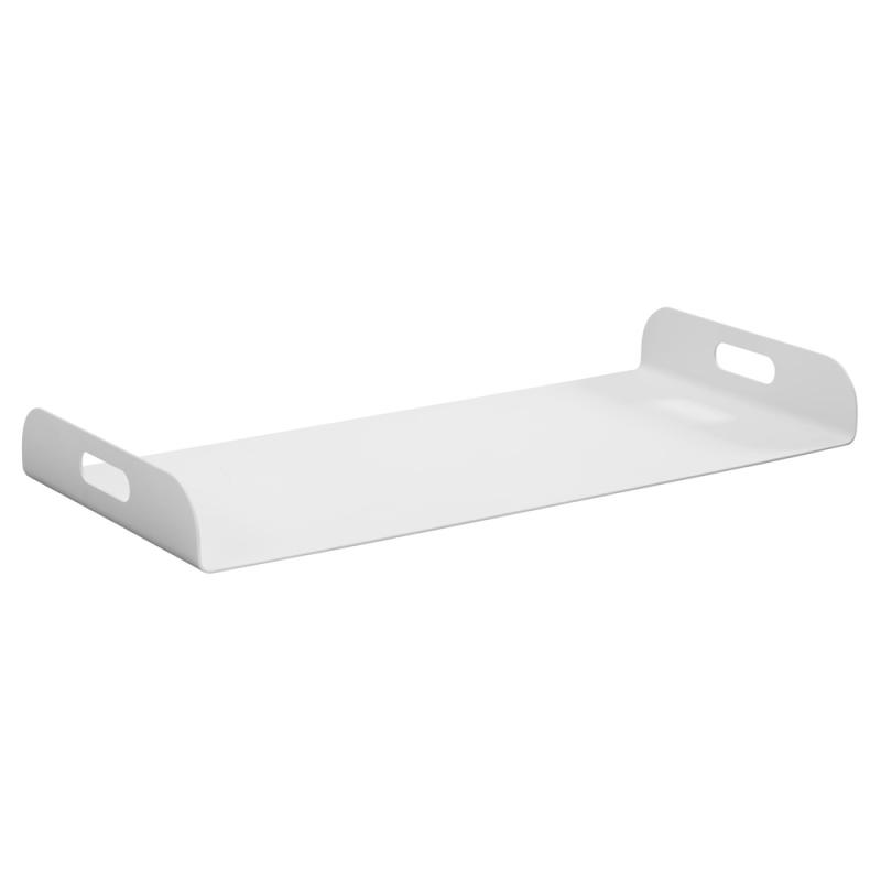 Brafab Feno Serveringsbricka 77x35cm Vit Aluminium