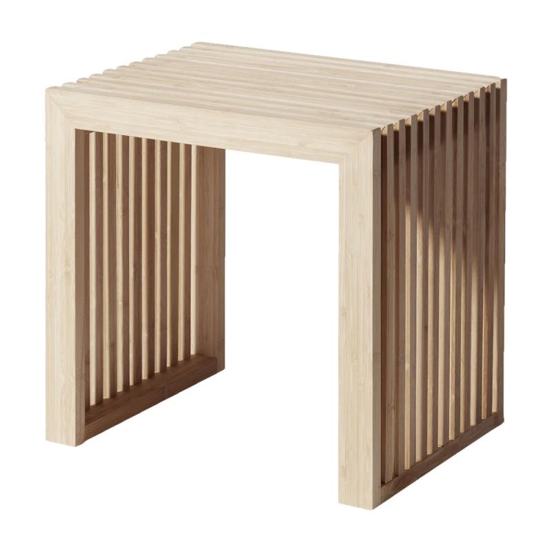 Cinas Rib Bänk/Stol Bambu 45cm