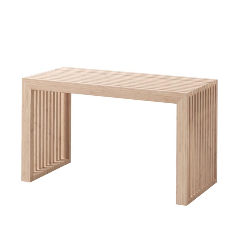 Cinas Rib Bänk Bambu 73cm