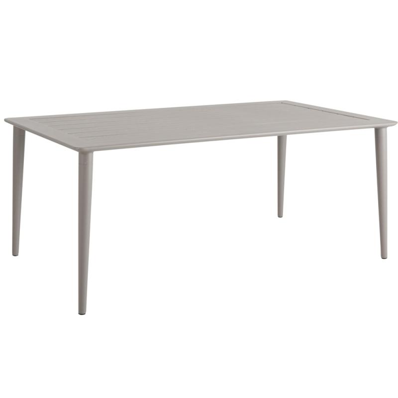 Brafab Nimes Matbord 200x98 Khaki Aluminium