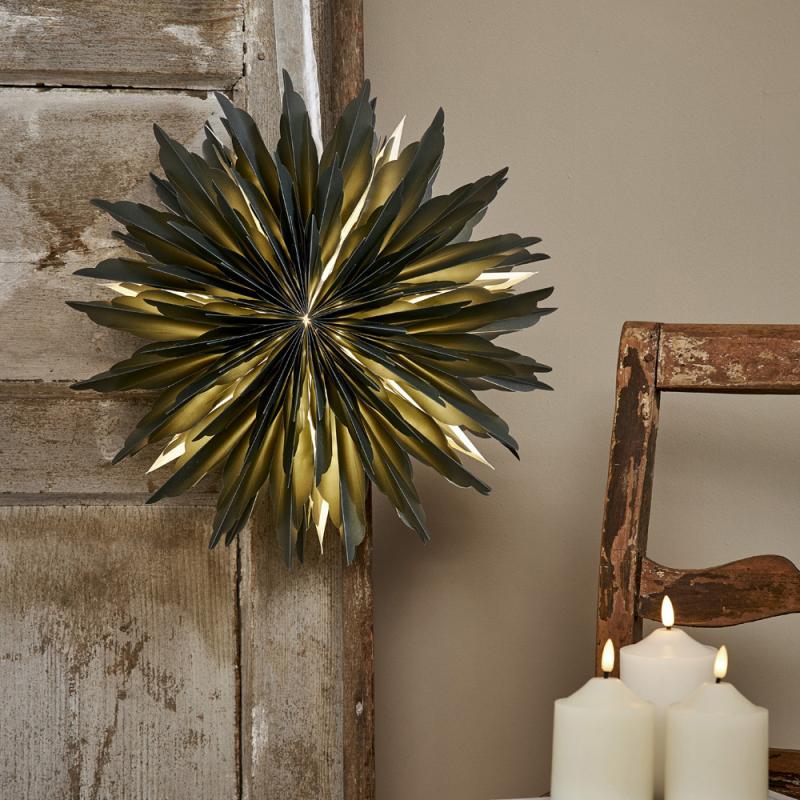 Star Trading Dis Adventsstjärna 40cm Grön