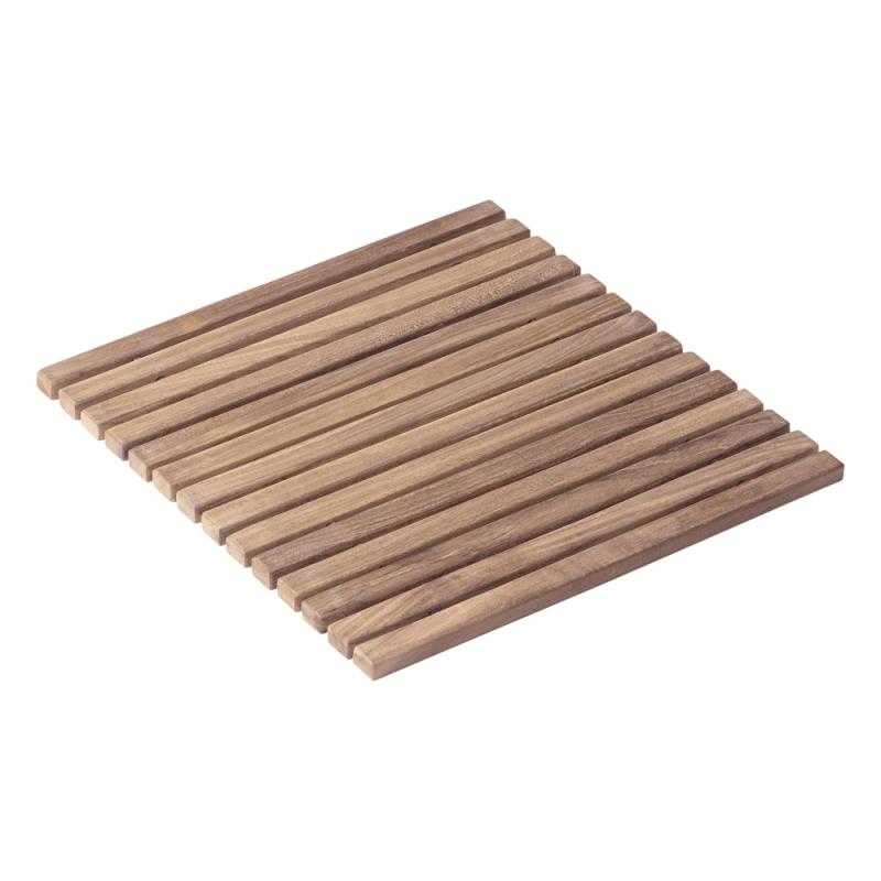 Cinas Badrumsmatta 40x40cm Teak