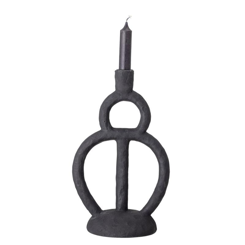 Bloomingville Ramina Dekorationsljusstake 29cm Svart Polyresin