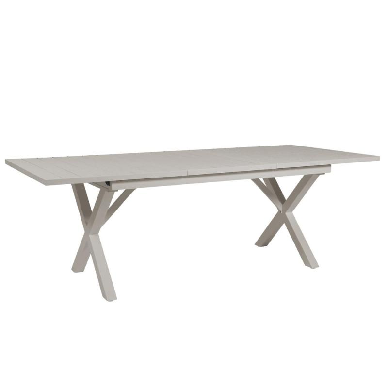 Brafab Hillmond Matbord 160x220x100cm Khaki Aluminium
