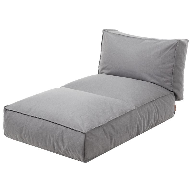 Blomus Stay Dagbädd/Sittpuff 190x80cm Small Stengrå