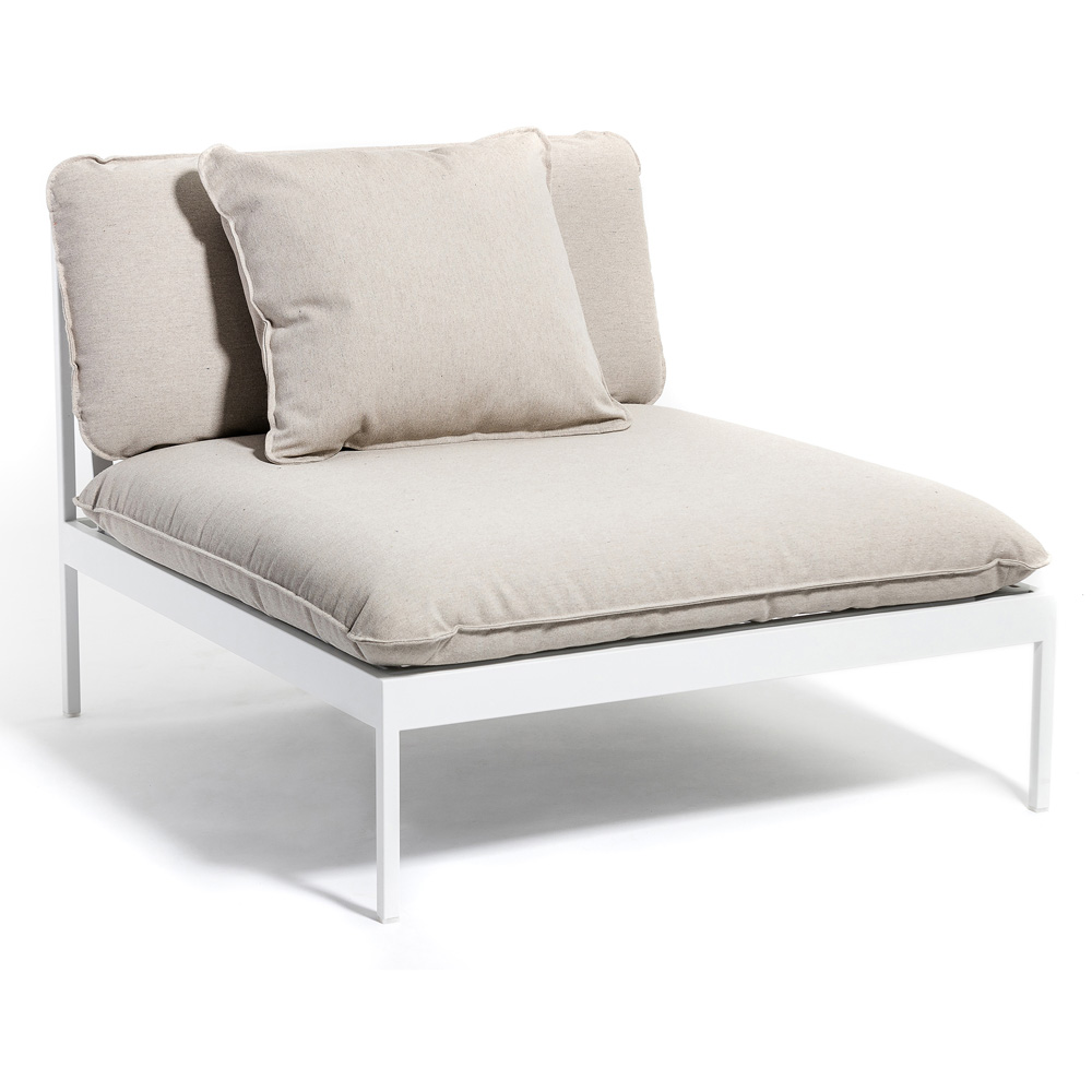 Skargaarden Bönan Lounge Chair (Produkt: Mörkgrå ram, mörkgrå Sling dyna)