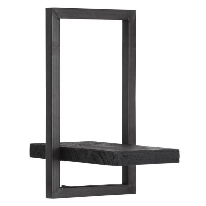 D-Bodhi Shelfmate E Vägghylla Återvunnen Teak Svart