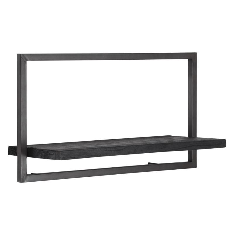 D-Bodhi Shelfmate A Vägghylla Återvunnen Teak Svart