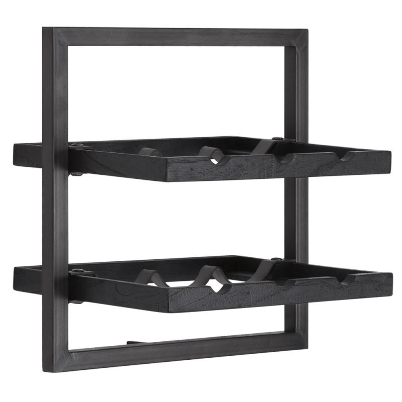 D-Bodhi Shelfmate Hylla/Vinställ B Återvunnen Teak Svart