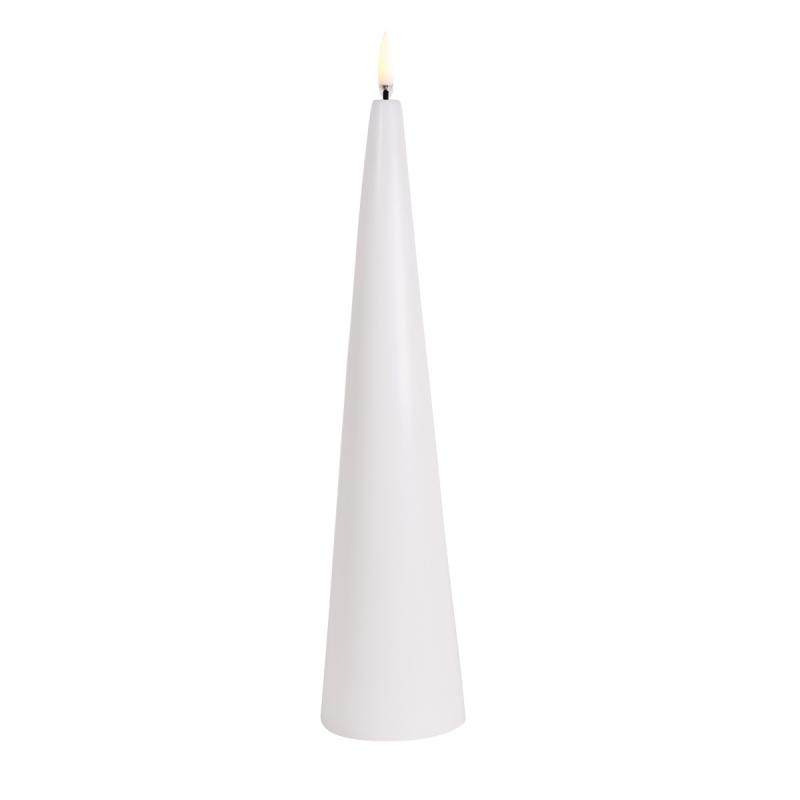 Uyuni Lighting Led-Ljus Kon 6,8x30cm Vit