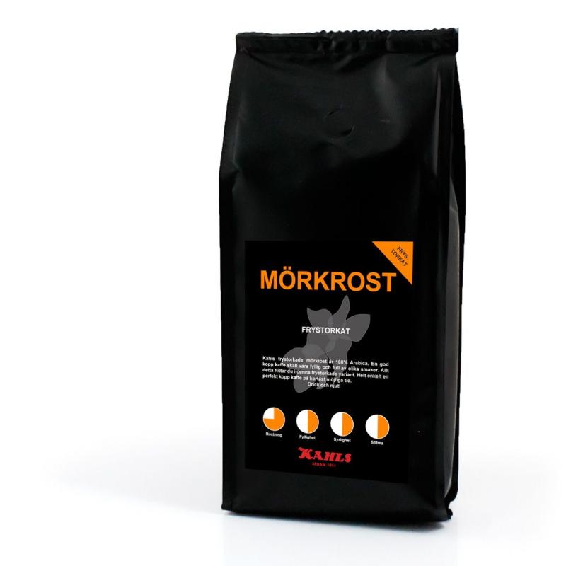 Frystorkat Mörkrost Kaffe (hela bönor, 250g)
