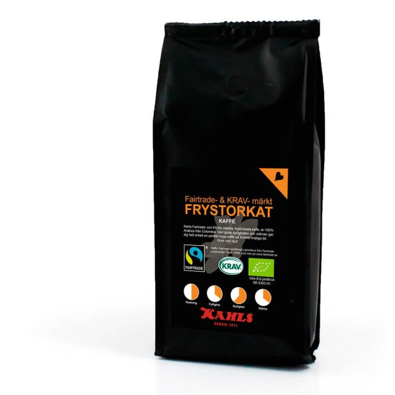 Frystorkat Mellanrost Kaffe (hela bönor, 250g)