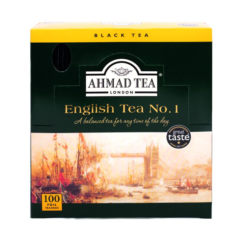 AHMAD TEA English No.1 (foil, 100 tepåsar)