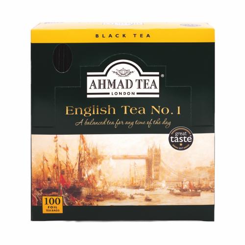 AHMAD TEA English No.1 (foil, 100 tepåsar)