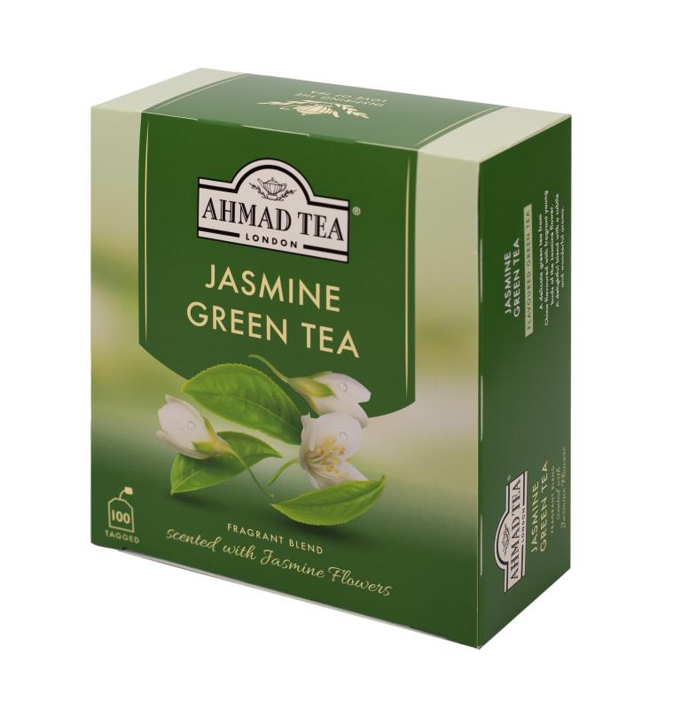AHMAD TEA ​Jasmine Green Tea (100 tepåsar)