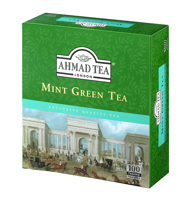 MINT MYSTIQUE GREEN TEA 100 Tepåsar