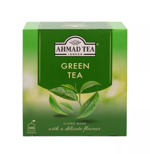 AHMAD TEA Green Tea (100 tepåsar)