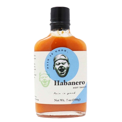 Most Wanted Pain is Good Habanero Hot Sauce