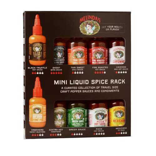 Melinda's Mini Liquid Spice Rack (10 miniflaskor)