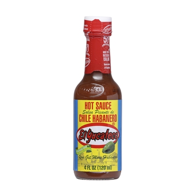 ​El Yucateco Red Hot Sauce 120ml1116