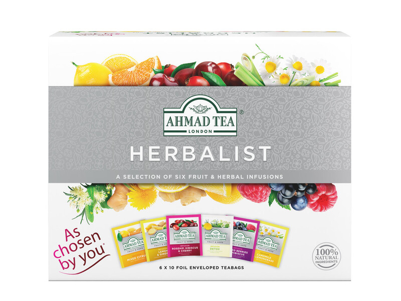 Herbalist Variety Gift Box, 60 Foil Teabags