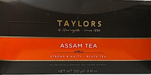 Taylors Assam 100 Teabags 250gr