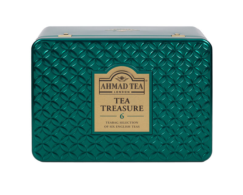 6x10 Teabags Tea Treasure caddy