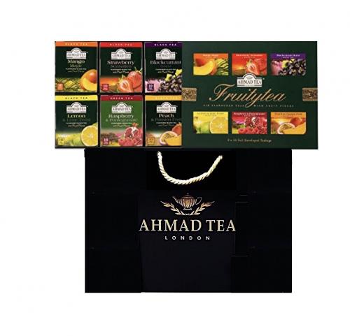 Fruitytea Selection of 6 Fruit Teas - 60 Teabags In Gift Bag