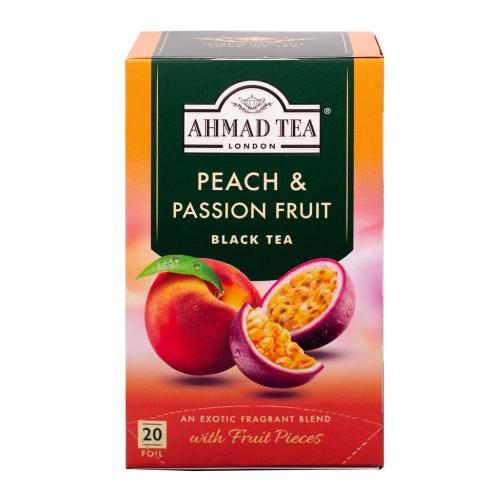 AHMAD TEA Peach & Passion Fruit (20 tepåsar)
