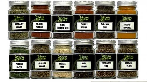Creative Cooking" Herb & Spice Set